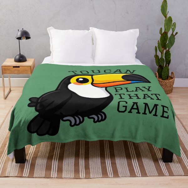 Item preview, Toucan Play That Game, Smug Bird Typography Art designed and sold by WrenAndWhimsy.