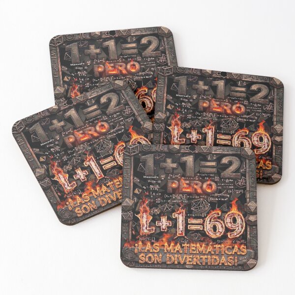 Item preview, Divertido Diseño de Matemáticas para Adultos | 1+1=69 Humor Matemático para Matemáticos, Ingenieros y Geeks designed and sold by Alchemy Forge.