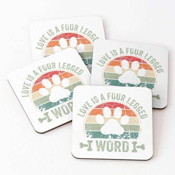 Item preview, Love is a Four Legged Word Classic T-Shirt designed and sold by gidget-gadget.