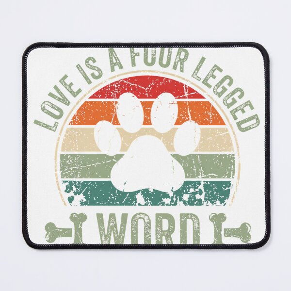 Item preview, Love is a Four Legged Word Classic T-Shirt designed and sold by gidget-gadget.
