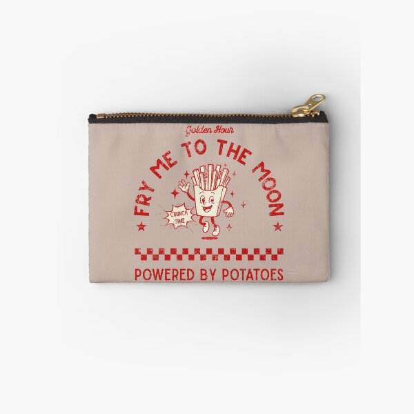 Item preview, Fry me to the moon - vintage red designed and sold by InkRiot Studios.