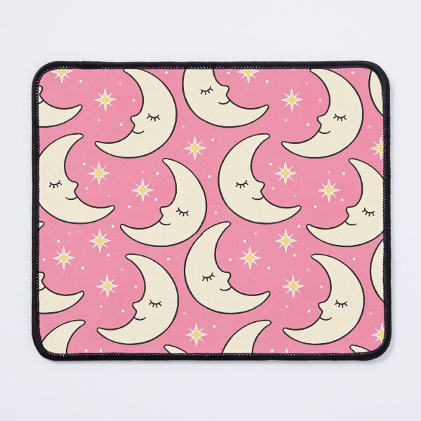 Item preview, Cute Celestial Moon and Stars Pink Aesthetic Tapestry designed and sold by FestivityFinds.