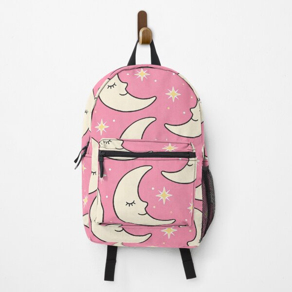 Item preview, Cute Celestial Moon and Stars Pink Aesthetic Tapestry designed and sold by FestivityFinds.