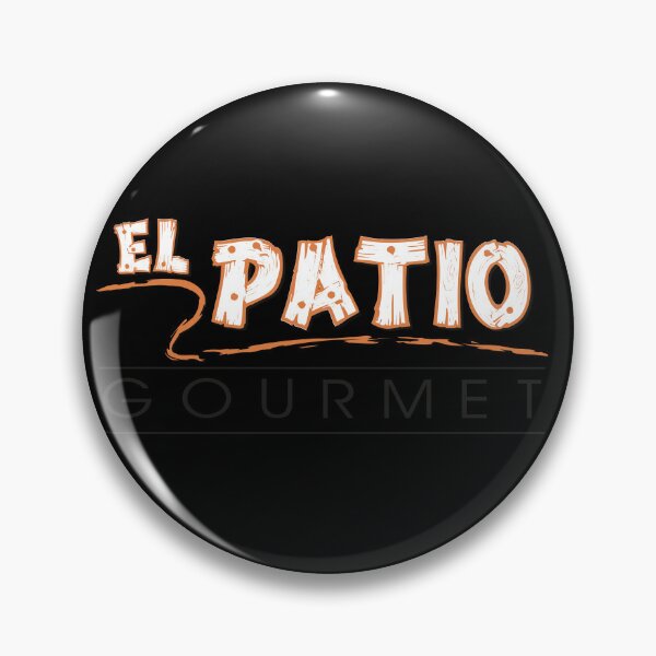 Item preview, El Patio Gourmet Rustic Wooden Sign Logo designed and sold by kimbhar.