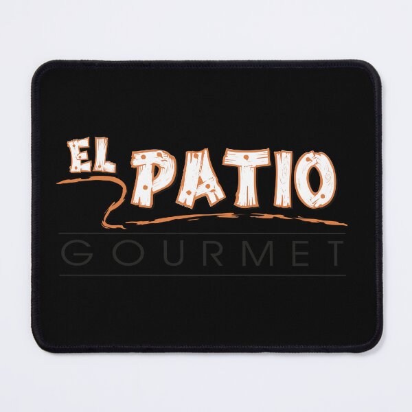Artikelvorschau, El Patio Gourmet Rustikales Holzschild Logo entworfen und verkauft von kimbhar.