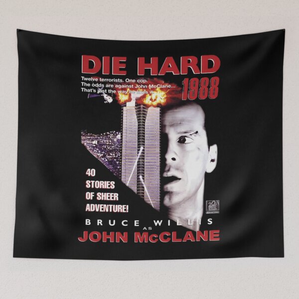 Item preview, Die Hard Retro Movie Montage designed and sold by Polycarz.