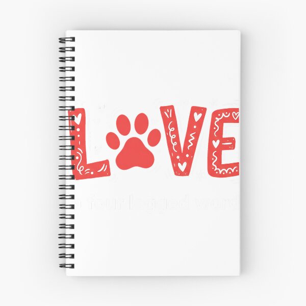 Item preview, Love is a Four Legged Word Dog Dogs Essential T-Shirt designed and sold by gidget-gadget.
