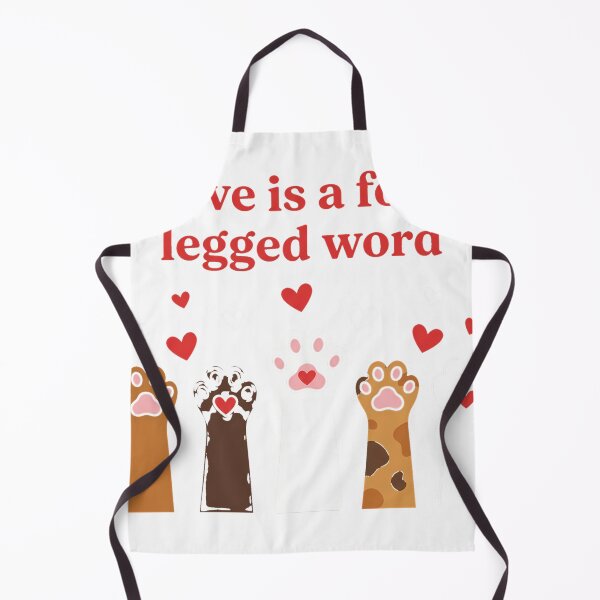 Item preview, LOVE IS A FOUR LEGGED WORD CAT Oversized T-Shirt designed and sold by KTY-NUSS.