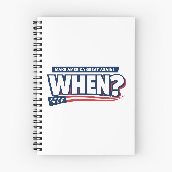 Artikelvorschau, Make America Great Again! Wann? Politische Satire entworfen und verkauft von Vibrantdream.