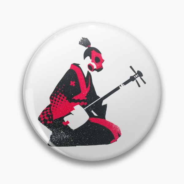 Item preview, Modern Subversion Geisha Wearing Industrial Gas Mask designed and sold by EdvvinStudios.