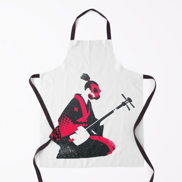 Item preview, Modern Subversion Geisha Wearing Industrial Gas Mask designed and sold by EdvvinStudios.