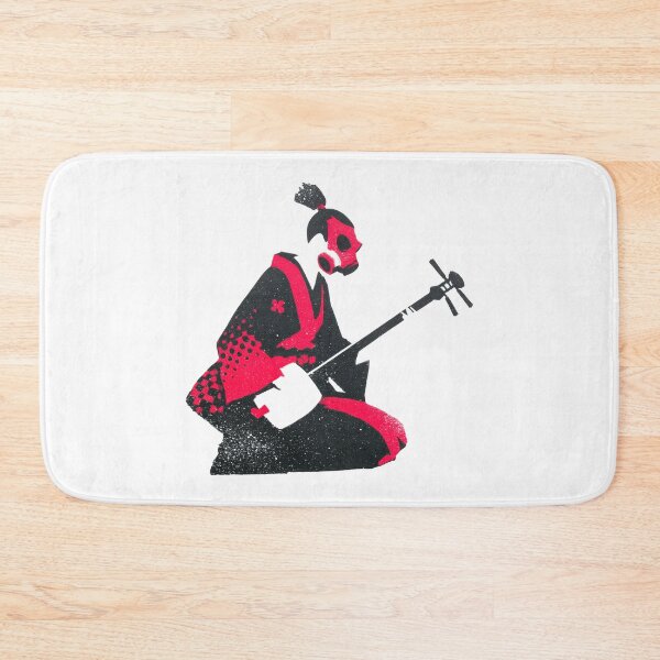 Item preview, Modern Subversion Geisha Wearing Industrial Gas Mask designed and sold by EdvvinStudios.