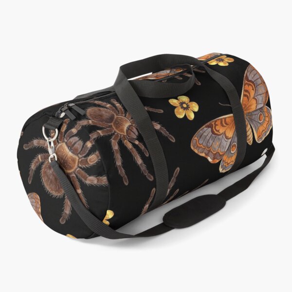 Item preview, Gothic Spider and Moth Seamless Pattern Dark Academia Tapestry designed and sold by FestivityFinds.