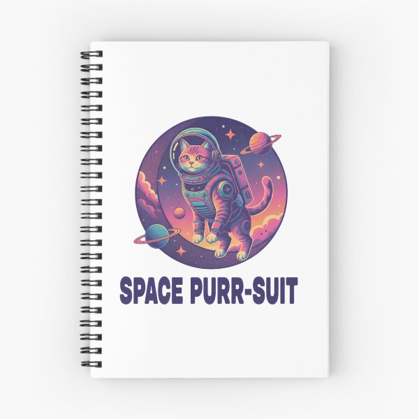Item preview, Space Purr-Suit – Cosmic Cat Astronaut designed and sold by PT PROJECT.