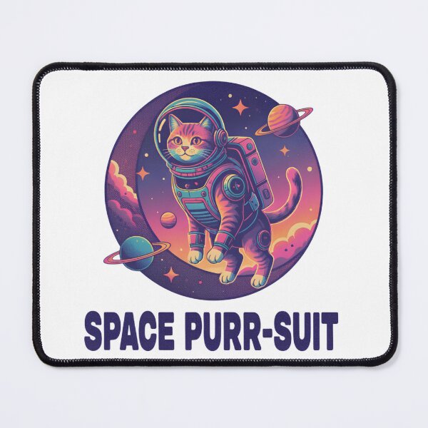 Item preview, Space Purr-Suit – Cosmic Cat Astronaut designed and sold by PT PROJECT.