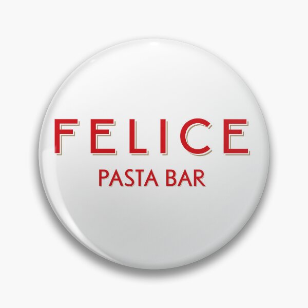 Item preview, Felice Pasta Bar Red Retro Italian Restaurant Logo designed and sold by kimbhar.