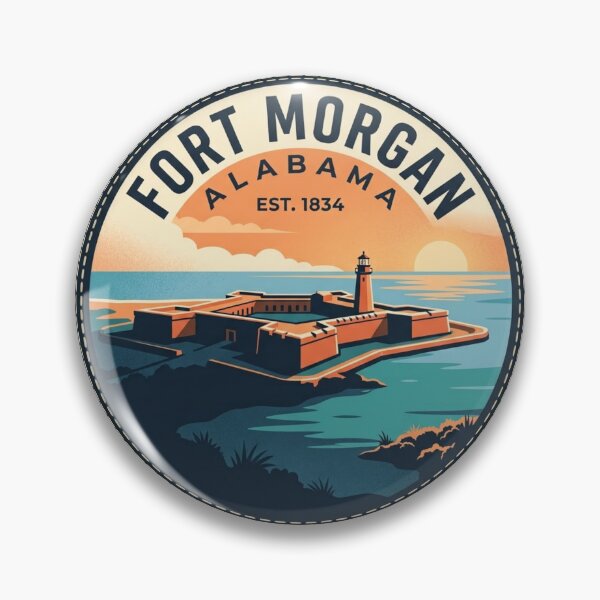 Item preview, Fort Morgan Alabama designed and sold by DetourDgn.