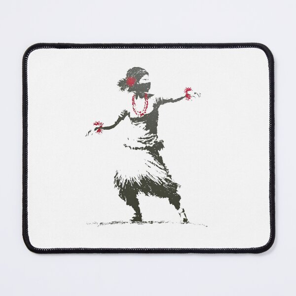 Item preview, Tropical Rhythms Hula Dancer Vivid Spray Design designed and sold by EdvvinStudios.