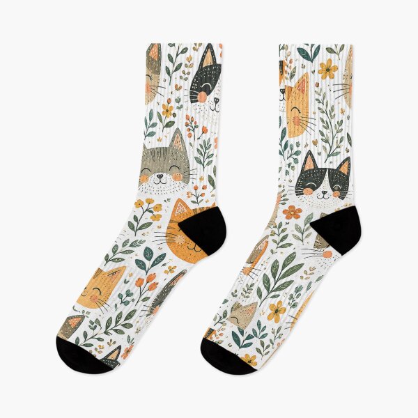 Item preview, Elegant Cat Pattern for stylish decor and premium feline-inspired designs. designed and sold by Ink Matrix.