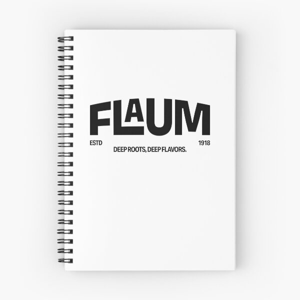 Item preview, Flaum Minimalist Black and White Brand Logo designed and sold by kimbhar.