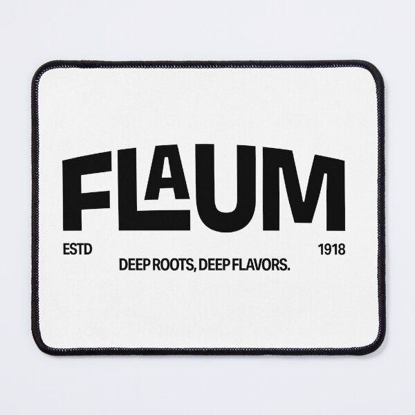 Item preview, Flaum Minimalist Black and White Brand Logo designed and sold by kimbhar.