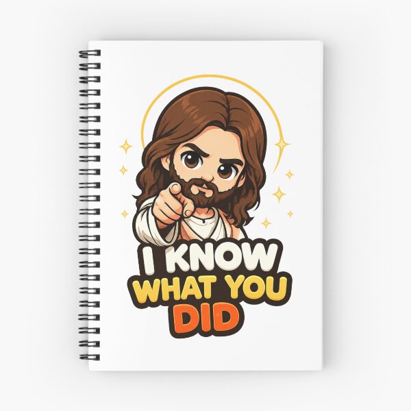 Item preview, I Know What You Did Funny Jesus Meme designed and sold by RetroPop23.