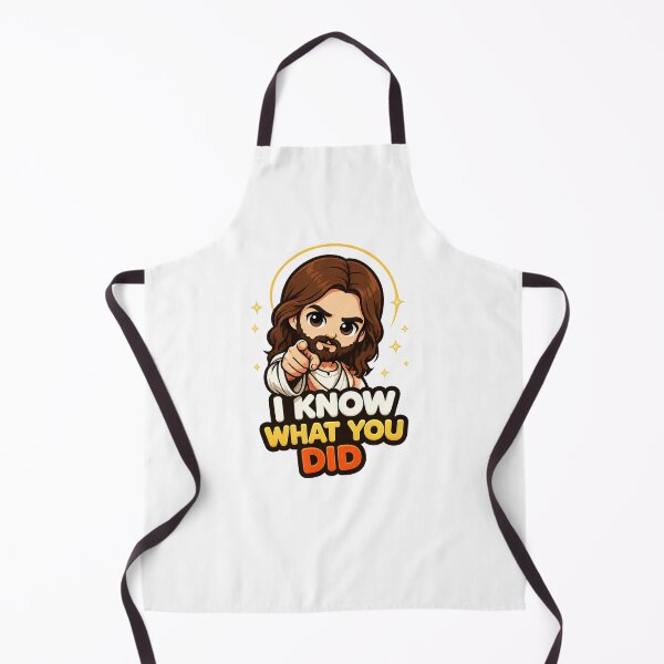 Item preview, I Know What You Did Funny Jesus Meme designed and sold by RetroPop23.