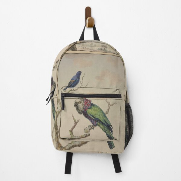 Item preview, A Green Parrot with a Red Ruff and a Blue Raven by Jabes Heenck designed and sold by Amanda1775.