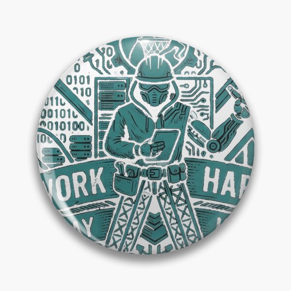 Item preview, Work Hard Play Hard designed and sold by abotello77.