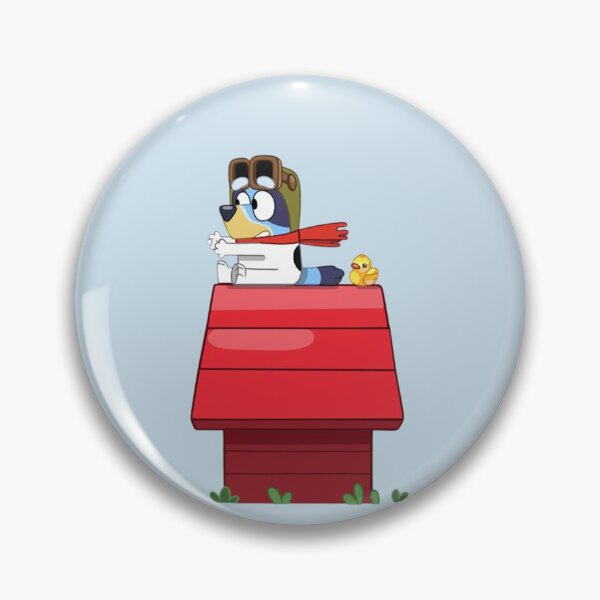 Item preview, Bluey Flying Ace Red Baron designed and sold by Zoedoesarts.
