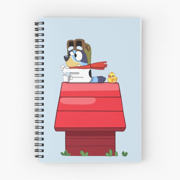 Item preview, Bluey Flying Ace Red Baron designed and sold by Zoedoesarts.