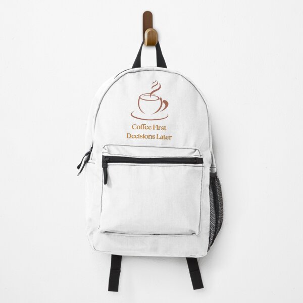 Item preview, Coffee First Decisions Later Funny Coffee Lover Office Work Humor designed and sold by TeeZaa.