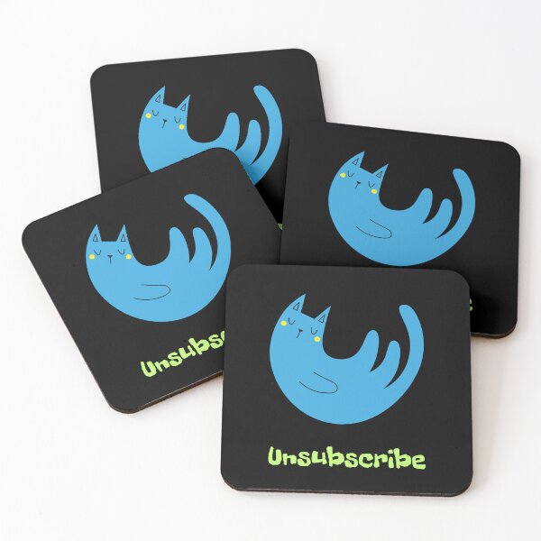 Item preview, Unsubscribe Cat – Funny Digital Detox Reaction Cat Design designed and sold by ContigoART.