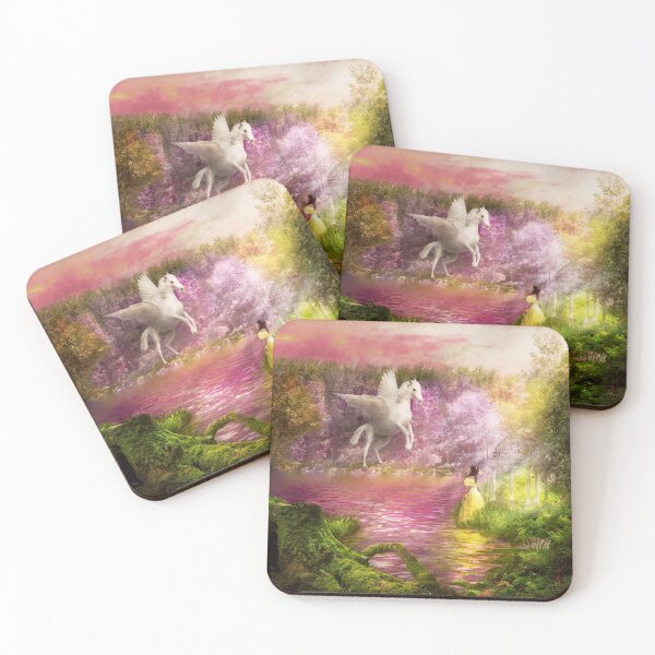 Item preview, Fantasy - Pegasus - The enchanted garden designed and sold by Mike Savad Photography.