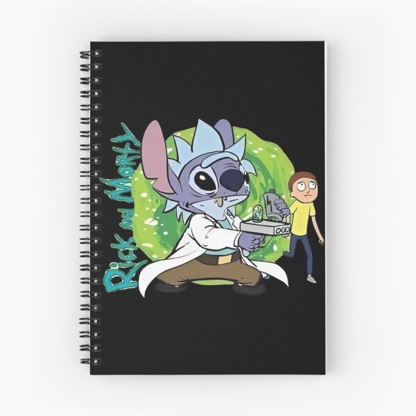 Item preview, Stitch Rick Sanchez Portal designed and sold by Zoedoesarts.