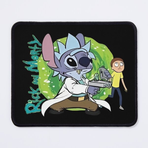 Item preview, Stitch Rick Sanchez Portal designed and sold by Zoedoesarts.