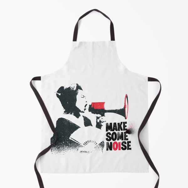 Item preview, Rebellious Geisha Shouting Into Modern Megaphone Design designed and sold by EdvvinStudios.