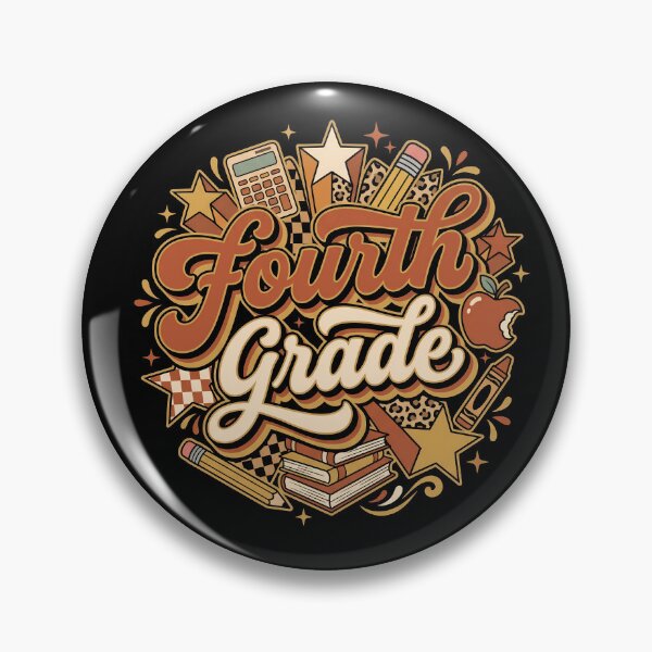 Item preview, Fourth Grade Coquette Leopard Star Back to School designed and sold by Canvas Vibe Studio.