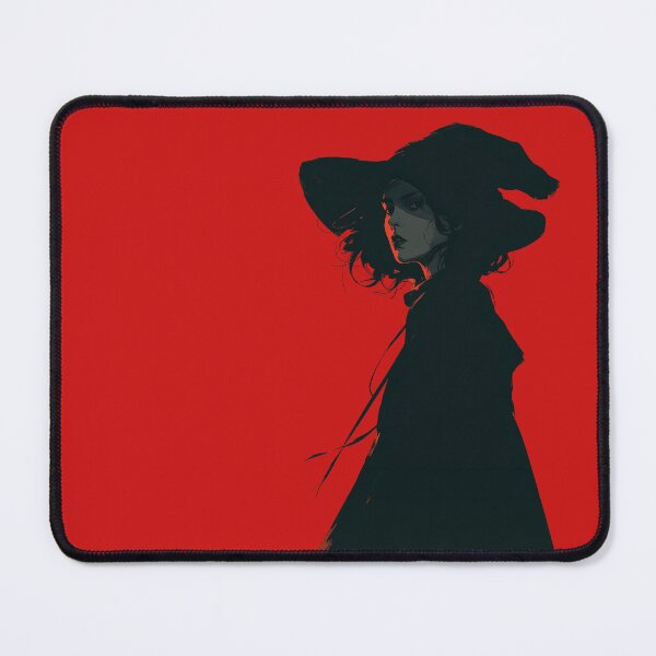 Item preview, Gothic Witch Silhouette High Contrast Illustration designed and sold by colorful-white.