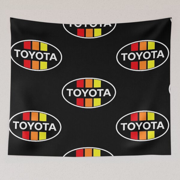 Artikelvorschau, Retro-Vintage-Toyota-Rennemblem entworfen und verkauft von Zoedoesarts.