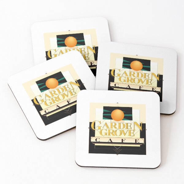 Item preview, Garden Grove Cafe Art Deco Orange Logo designed and sold by kimbhar.