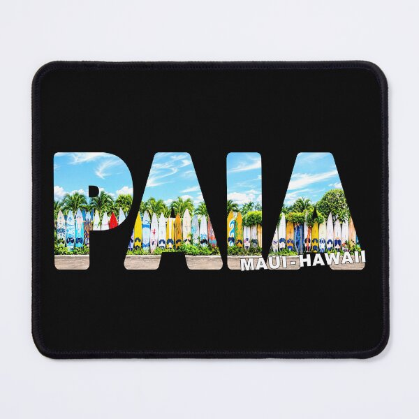 Item preview, PAIA Maui Hawaii - Pāʻia Surfing Mecca Sunny Day Surfboards Artwork designed and sold by Adam Gormley.