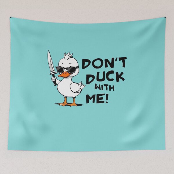 Item preview, Don't Duck With Me Funny Sigma Duck Meme designed and sold by RajDeals.