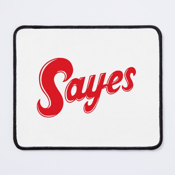 Item preview, Sayes Gelatin Red Script Vintage Logo designed and sold by kimbhar.
