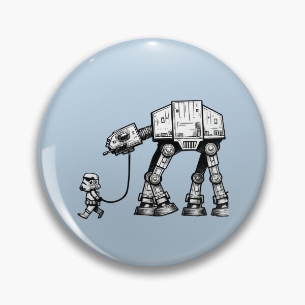 Item preview, Walking the AT-AT Funny Star Wars designed and sold by Zoedoesarts.