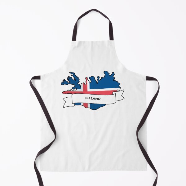 Item preview, Iceland Map Flag Silhouette Graphic designed and sold by Travel.Art.
