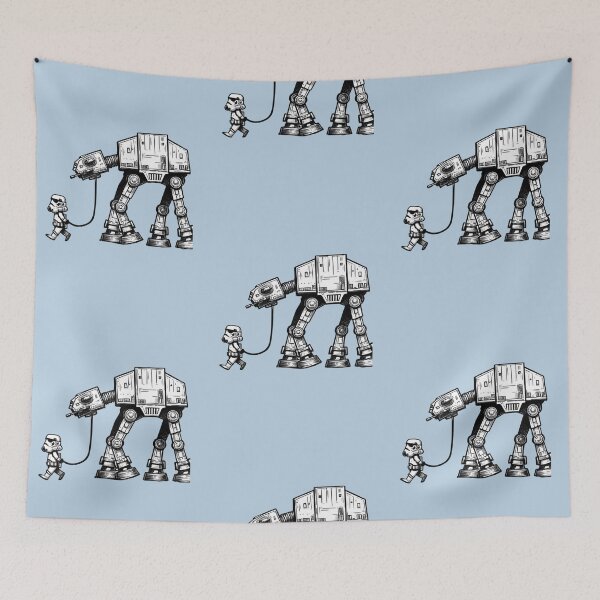 Item preview, Walking the AT-AT Funny Star Wars designed and sold by Zoedoesarts.