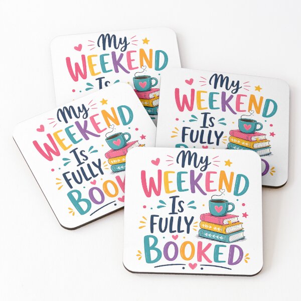 Item preview, My weekend is fully booked designed and sold by nimmitrends.