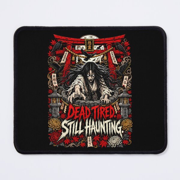 Item preview, Dead Tired Still Haunting Japanese Ghost Metal Shirt designed and sold by Tong4130.