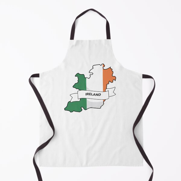 Item preview, Ireland Map Flag Silhouette Graphic designed and sold by Travel.Art.